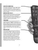 Предварительный просмотр 14 страницы HoMedics MCS-847HJ Instruction Manual And  Warranty Information