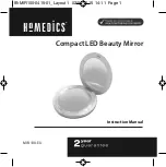 HoMedics MIR-100-EU Instruction Manual preview