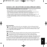 Preview for 11 page of HoMedics MIR-100-EU Instruction Manual