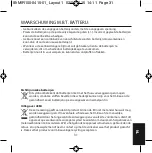 Preview for 31 page of HoMedics MIR-100-EU Instruction Manual