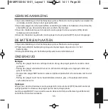 Preview for 33 page of HoMedics MIR-100-EU Instruction Manual