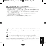 Preview for 35 page of HoMedics MIR-100-EU Instruction Manual