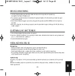 Preview for 45 page of HoMedics MIR-100-EU Instruction Manual