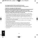 Preview for 46 page of HoMedics MIR-100-EU Instruction Manual