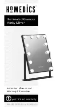 HoMedics MIR-LB120WTG-AU Instruction Manual And  Warranty Information preview