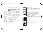 Preview for 3 page of HoMedics MM-5MH Instruction Manual And  Warranty Information