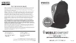 Предварительный просмотр 5 страницы HoMedics MOBILE COMFORT TA-TRW50H Instruction Manual And  Warranty Information