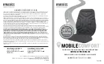 Предварительный просмотр 9 страницы HoMedics MOBILE COMFORT TA-VC250H Instruction Manual And  Warranty Information