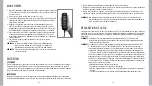 Preview for 7 page of HoMedics MOBILECOMFORT TA-VC275H Instruction Manual And  Warranty Information