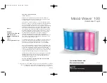 Preview for 1 page of HoMedics Mood Wave 100 Instruction Manual And  Warranty Information