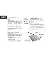 Предварительный просмотр 4 страницы HoMedics MP-1-1 Instruction Manual And  Warranty Information