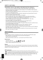 Preview for 4 page of HoMedics MPS-500H-EU Instruction Manual