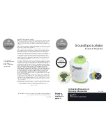 Предварительный просмотр 1 страницы HoMedics MYB-S300 Instruction Manual And Warranty