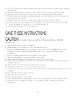 Preview for 3 page of HoMedics MYB-W40-CA mybaby Instruction Manual