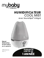 Preview for 13 page of HoMedics MYB-W40-CA mybaby Instruction Manual