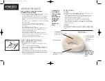 Preview for 2 page of HoMedics NeckPleaser NW-1 Instruction Manual And  Warranty Information