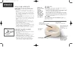 Preview for 4 page of HoMedics NeckPleaser NW-1 Instruction Manual And  Warranty Information