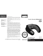 HoMedics NMSQ-200-2 Instruction Manual And Warranty предпросмотр