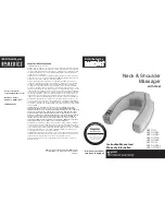 Preview for 1 page of HoMedics NMSQ-210NSM Instruction Manual And Warranty