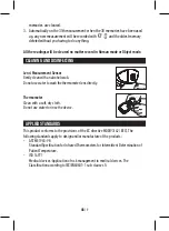 Preview for 9 page of HoMedics NO TOUCH Manual