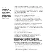 Preview for 13 page of HoMedics OBUSFORME SM-SMC-05 Instruction Manual And  Warranty Information