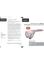 Preview for 5 page of HoMedics PA-300H Instruction Manual And  Warranty Information