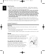 Preview for 6 page of HoMedics PalmPercussion MT-PA-2EU Instruction Manual