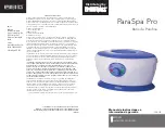 Preview for 5 page of HoMedics ParaSpa Pro Instruction Manual And  Warranty Information