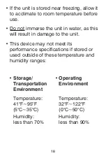 Предварительный просмотр 19 страницы HoMedics PDM-100 Manual