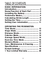 Preview for 3 page of HoMedics PDM-100A Instruction Manual