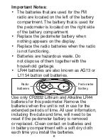 Preview for 7 page of HoMedics PDM-200-CA Instructoin Manual