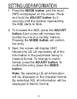 Preview for 12 page of HoMedics PDM-200-CA Instructoin Manual