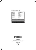 Preview for 20 page of HoMedics PGM-200-EU Quick Manual