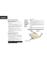 Preview for 2 page of HoMedics Portable Massage Pillow MP-1 Instruction Manual And Warranty