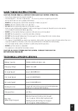 Preview for 3 page of HoMedics Pro PGM-1000-AU Instruction Manual And  Warranty Information