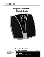 Preview for 2 page of HoMedics ProgressTracker SC-372 Instruction Manual