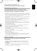 Preview for 3 page of HoMedics QRM-400-2EU Instruction Manual