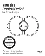 Preview for 1 page of HoMedics Rapid Relief HW-P100 User Manual