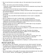 Preview for 3 page of HoMedics Rapid Relief HW-P100 User Manual