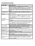 Preview for 9 page of HoMedics Rapid Relief HW-P105 Instruction Manual And  Warranty Information