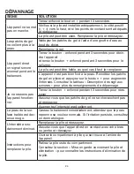 Preview for 24 page of HoMedics Rapid Relief HW-P105 Instruction Manual And  Warranty Information