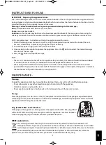 Preview for 5 page of HoMedics SBM-179H-EU Instruction Manual