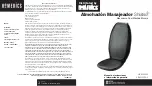 Preview for 5 page of HoMedics SBM-300-PA-2 Instruction Manual And  Warranty Information