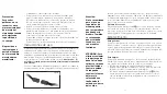 Preview for 7 page of HoMedics SBM-360 Instruction Manual And  Warranty Information