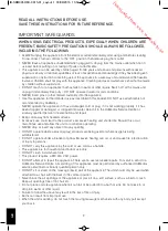 Preview for 2 page of HoMedics SBM-395H-EU Instruction Manual