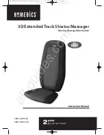 HoMedics SBM-400HX-EU Instruction Manual preview