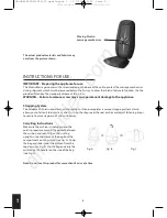 Preview for 6 page of HoMedics SBM-400HX-EU Instruction Manual