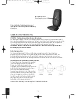 Preview for 14 page of HoMedics SBM-400HX-EU Instruction Manual