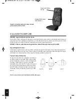 Preview for 34 page of HoMedics SBM-600H-EU Instruction Manual