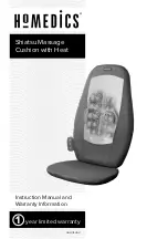 Предварительный просмотр 1 страницы HoMedics SBM115HAU Instruction Manual And  Warranty Information